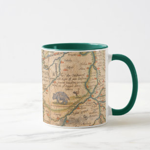 Detail of Africa from a Globe Mug