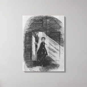 Detail of Amy Dorrit Canvas Print