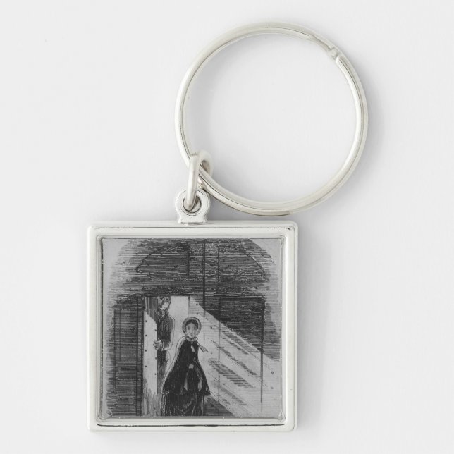 Detail of Amy Dorrit Key Ring (Front)