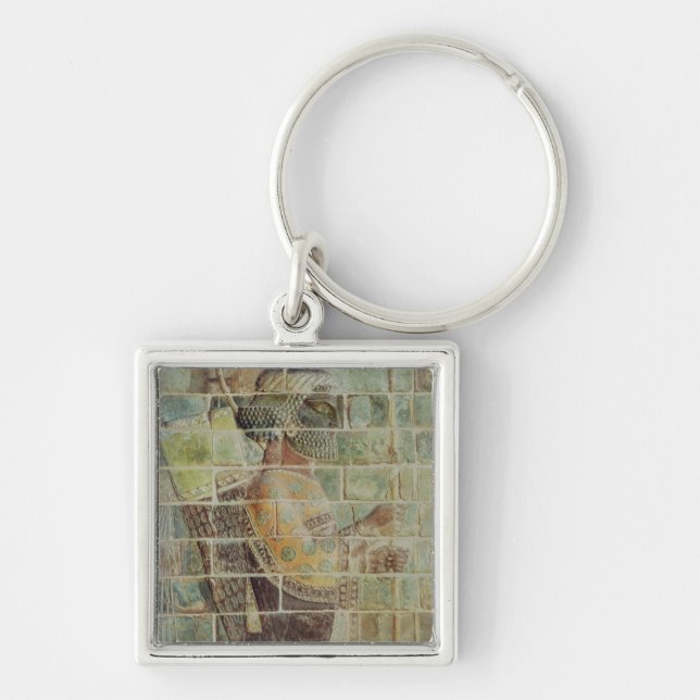 Detail of an archer from a frieze key ring (Front)