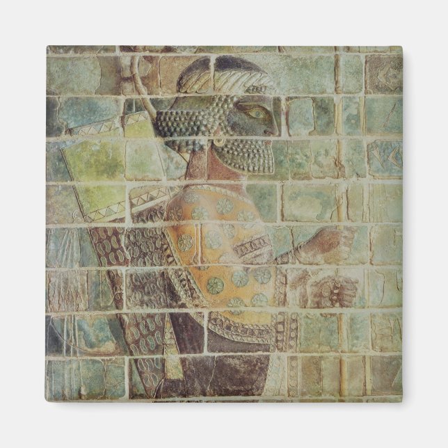 Detail of an archer from a frieze magnet (Front)