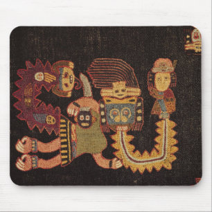 Detail of Burial cloth, Paracas Tribe Mouse Mat