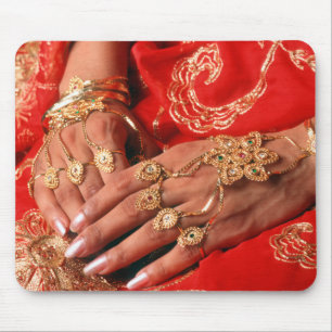 Detail Of Elaborate Jewellery Mouse Mat