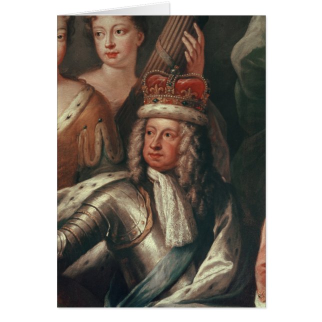 Detail of George I from the Painted Hall (Front)