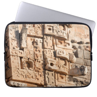 Detail Of Magician Pyramid, Yucatan, Mexico Laptop Sleeve