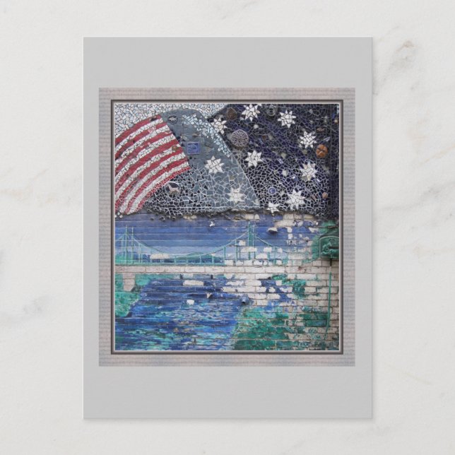Detail of Mural Postcard (Front)