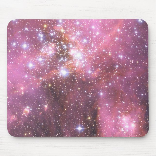 Detail of NGC 346 in Pink Mouse Mat (Front)