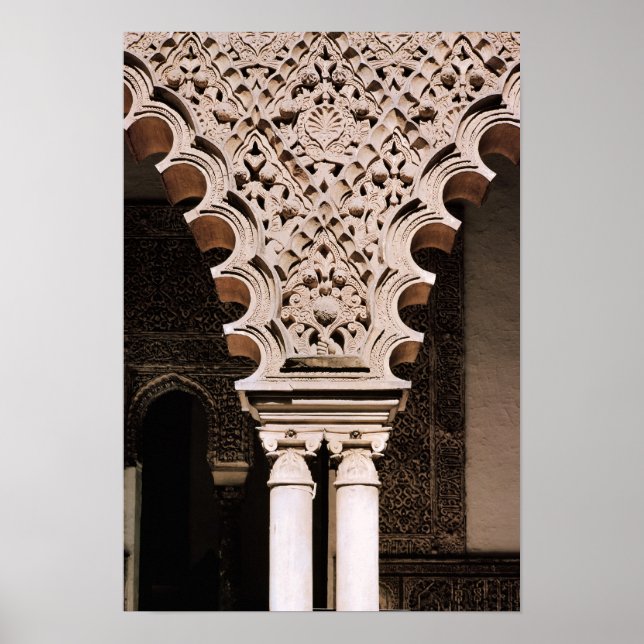 Detail of one of the polylobe arches from poster (Front)