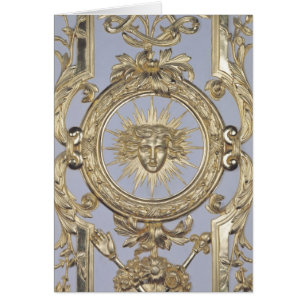 Detail of panelling depicting