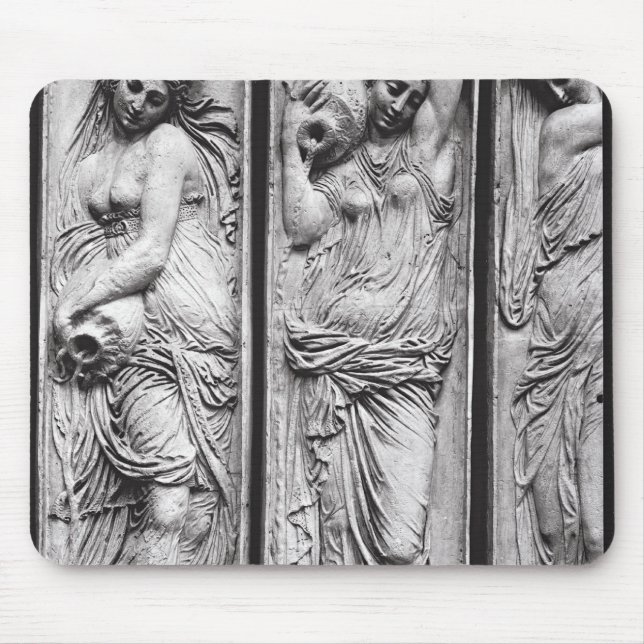 Detail of reliefs mouse mat (Front)