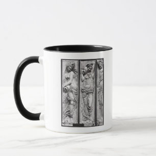 Detail of reliefs mug