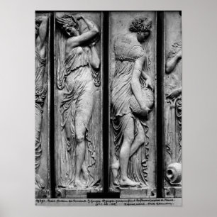 Detail of reliefs poster