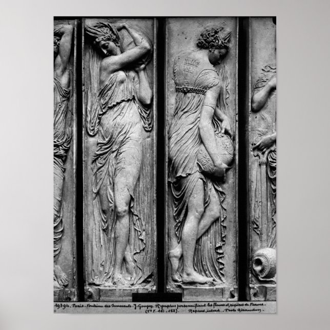 Detail of reliefs poster (Front)