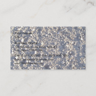 Detail Of Sand Texture With Small Stones Business Card