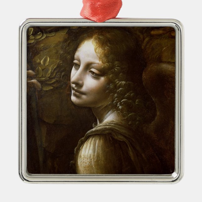 Detail of the Angel Metal Tree Decoration (Front)