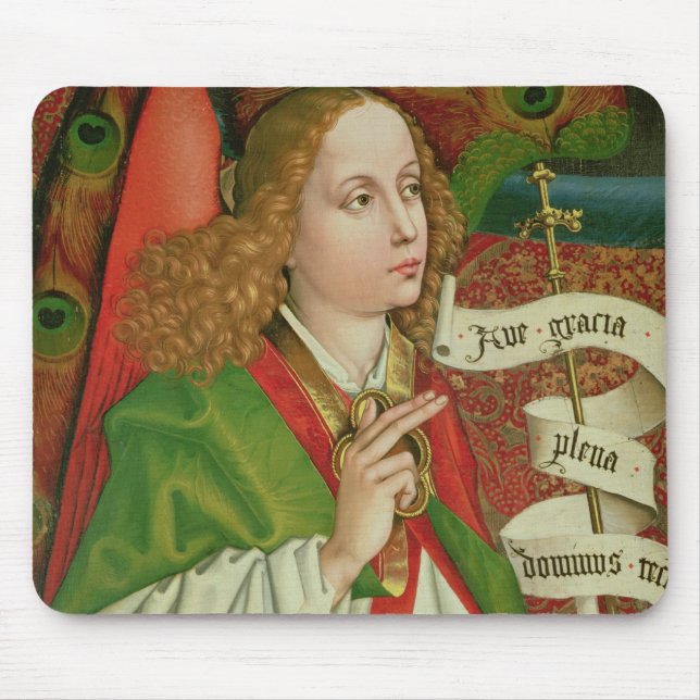 Detail of the Archangel Gabriel Mouse Mat (Front)