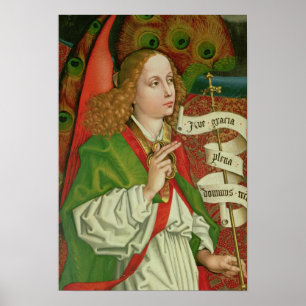 Detail of the Archangel Gabriel Poster
