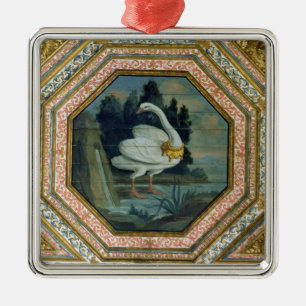 Detail of the ceiling decoration in the Salon