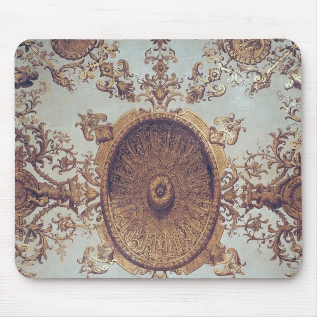 Detail of the ceiling in the Grand Salon Mouse Mat (Front)