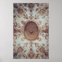 Detail of the ceiling in the Grand Salon