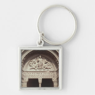 Detail of the church exterior showing the key ring