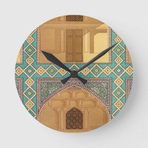 Detail of the Courtyard Arcades in the Medrese-i-S Round Clock