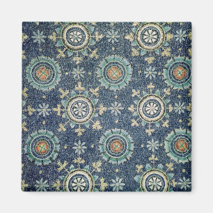 Detail of the floral decoration from the vault magnet