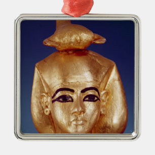 Detail of the goddess Selket Metal Tree Decoration