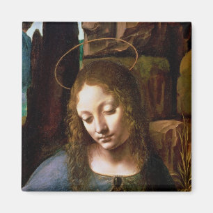 Detail of the Head of the Virgin Magnet