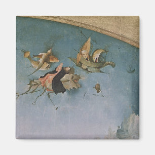 Detail of the left-hand panel magnet