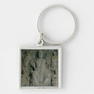 Detail of the Portico Key Ring