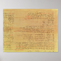 Detail of the Rhind Mathematical Papyrus