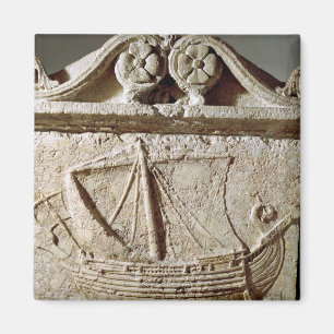 Detail of the Ship Sarcophagus, from Sidon Magnet