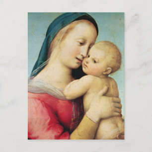 Detail of the 'Tempi' Madonna, 1508 Postcard