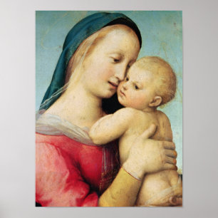 Detail of the 'Tempi' Madonna, 1508 Poster