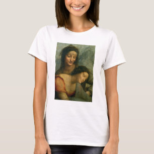 Detail of the Virgin and St. Anne from The Virgin T-Shirt