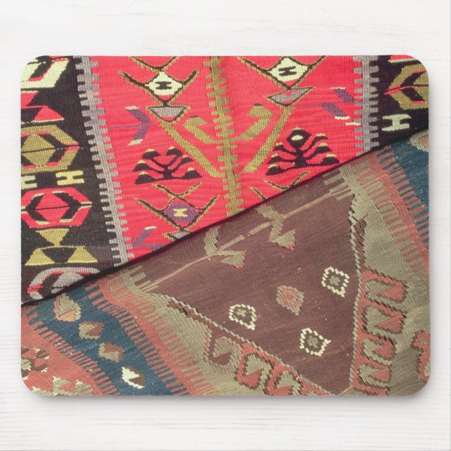 Detail of two prayer rugs mouse mat (Front)