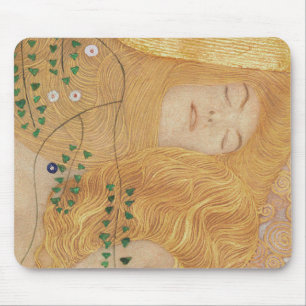 Detail of Water Serpents I Mouse Mat