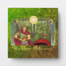 Detail Portrait of the Celtic Oak King