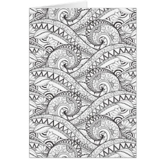 Detailed Floral Pattern Doodle