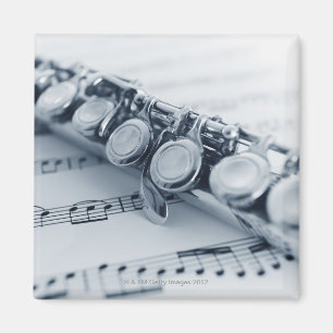 Detailed Flute Magnet
