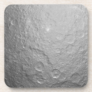 Detailed Full Moon Photo   High-Res Lunar Surface Coaster