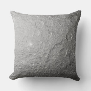Detailed Full Moon Photo   High-Res Lunar Surface Cushion