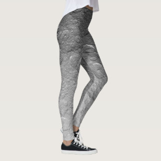 Detailed Full Moon Photo | High-Res Lunar Surface Leggings
