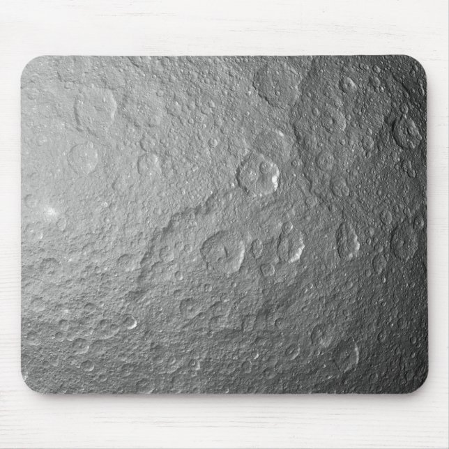 Detailed Full Moon Photo | High-Res Lunar Surface Mouse Mat (Front)