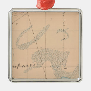 Detailed Geology Sheet IX Metal Tree Decoration