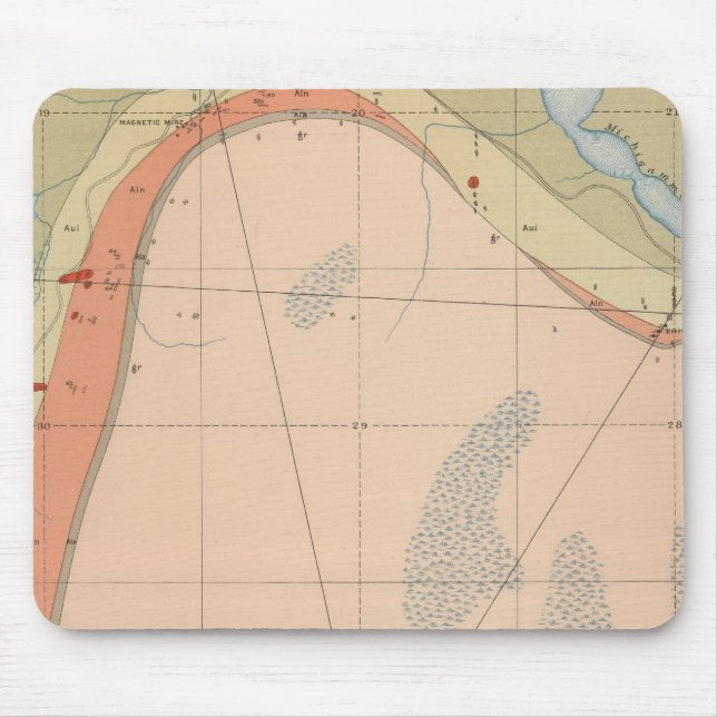 Detailed Geology Sheet VII Mouse Mat (Front)