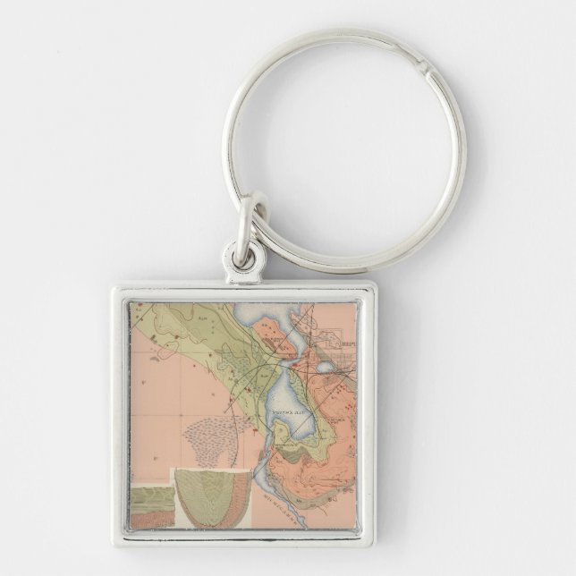 Detailed Geology Sheet XI Key Ring (Front)