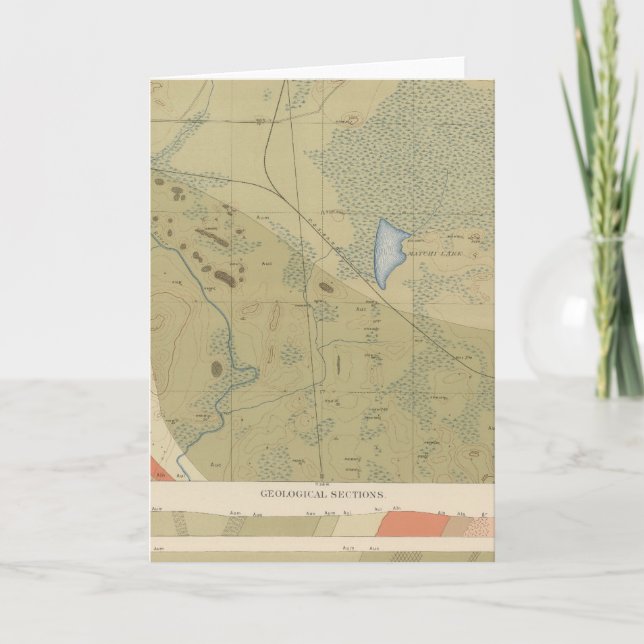 Detailed Geology Sheet XIX Card (Front)