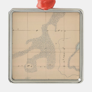 Detailed Geology Sheet XVII Metal Tree Decoration